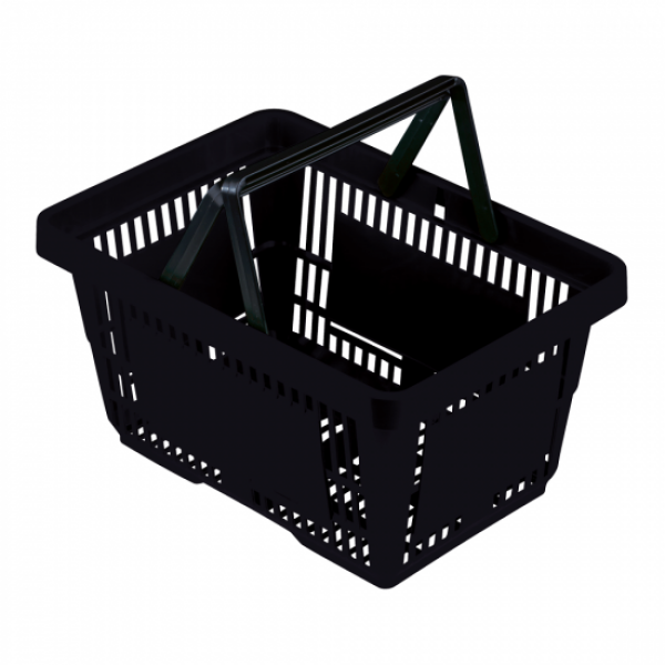 Shopping Basket 22L Black